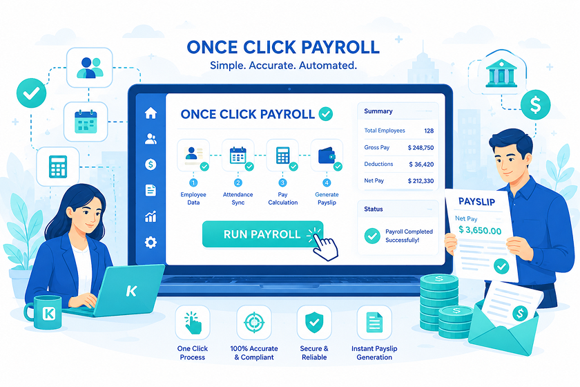 Once Click Payroll